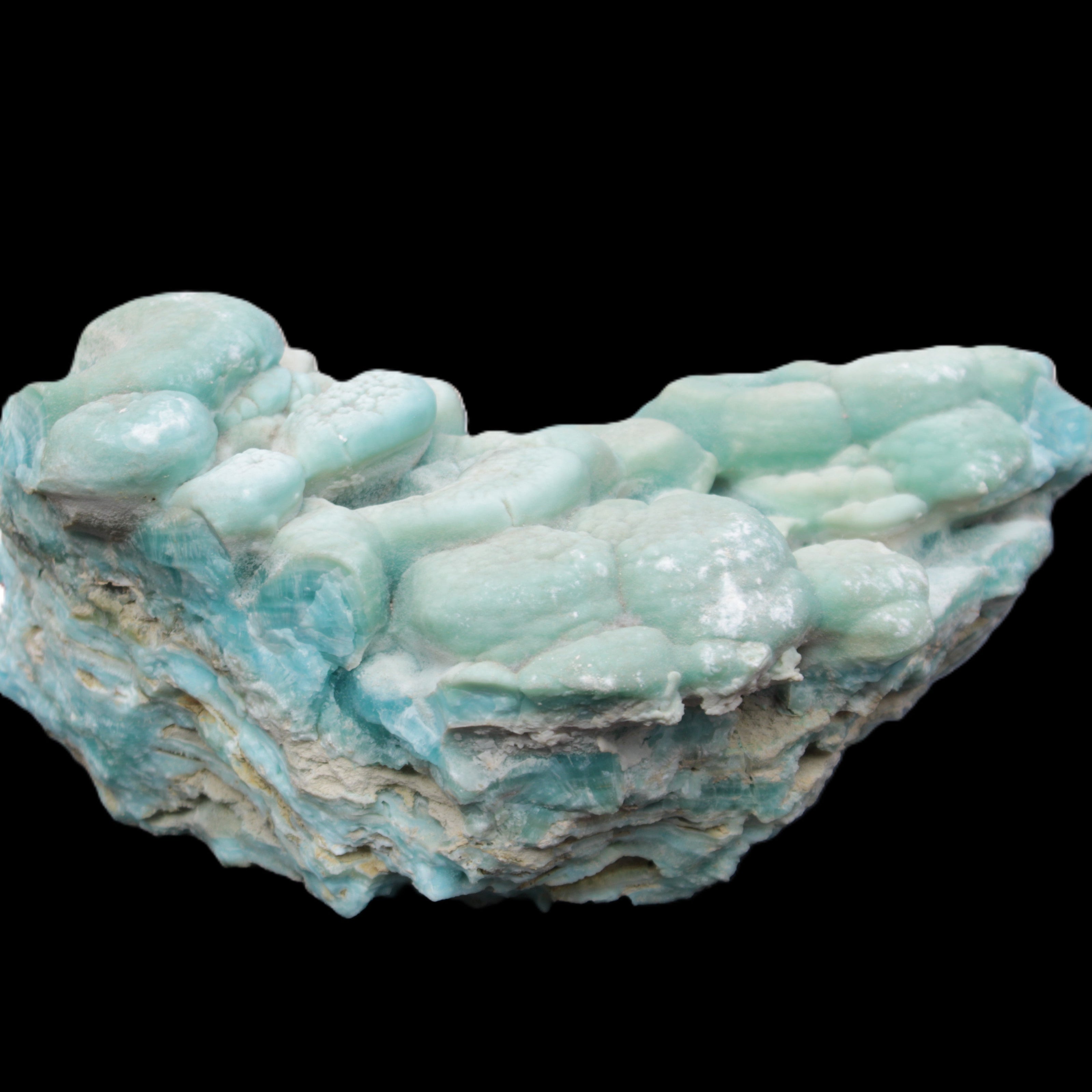 Massive Blue Aragonite specimen 238*150*110mm 4500g in sunlight - Rocks and Things Store