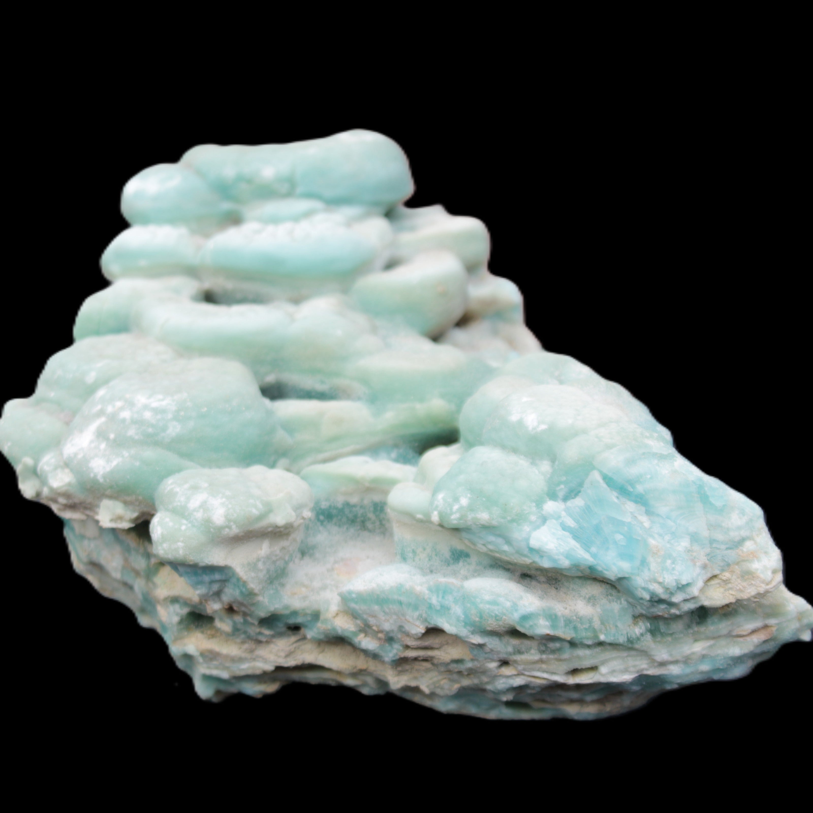 Massive Blue Aragonite specimen 238*150*110mm 4500g in sunlight - Rocks and Things Store