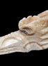 Chocolate Calcite dragon head 40*72*118mm 461g in sunlight - Rocks and Things Store