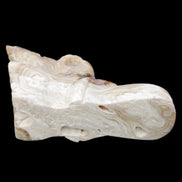 Chocolate Calcite dragon head 40*72*118mm 461g in sunlight - Rocks and Things Store