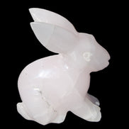 Mangano Calcite bunny 76*36*100mm 396g in sunlight - Rocks and Things Store