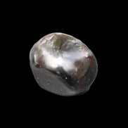 Polished Silver Obsidian stone 24-31mm 17-20g in sunshine - Rocks and Things Store