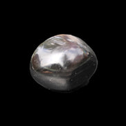 Polished Silver Obsidian stone 24-31mm 17-20g in sunshine - Rocks and Things Store