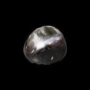 Polished Silver Obsidian stone 24-31mm 17-20g in sunshine - Rocks and Things Store