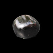 Polished Silver Obsidian stone 24-31mm 17-20g in sunshine - Rocks and Things Store