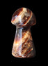 Chocolate Calcite Mushroom 32-35mm 14-18g in sunlight - Rocks and Things Store