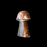 Chocolate Calcite mushroom 32-35mm 11-15g in sunlight - Rocks and Things Store