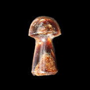 Chocolate Calcite mushroom 32-35mm 11-15g in sunlight - Rocks and Things Store