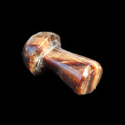 Chocolate Calcite Mushroom 32-35mm 14-18g in sunlight - Rocks and Things Store