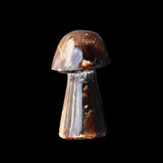 Chocolate Calcite mushroom 32-35mm 11-15g in sunlight - Rocks and Things Store