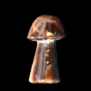 Chocolate Calcite mushroom 32-35mm 11-15g in sunlight - Rocks and Things Store