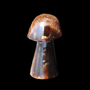 Chocolate Calcite Mushroom 32-35mm 14-18g in sunlight - Rocks and Things Store