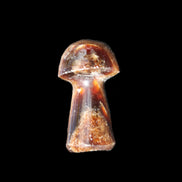 Chocolate Calcite mushroom 32-35mm 11-15g in sunlight - Rocks and Things Store