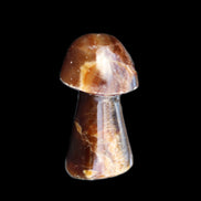 Chocolate Calcite mushroom 32-35mm 11-15g in sunlight - Rocks and Things Store