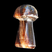 Chocolate Calcite Mushroom 32-35mm 14-18g in sunlight - Rocks and Things Store