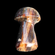 Chocolate Calcite Mushroom 32-35mm 14-18g in sunlight - Rocks and Things Store