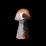 Chocolate Calcite Mushroom 32-35mm 14-18g in sunlight - Rocks and Things Store