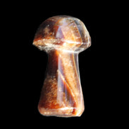 Chocolate Calcite Mushroom 32-35mm 14-18g in sunlight - Rocks and Things Store