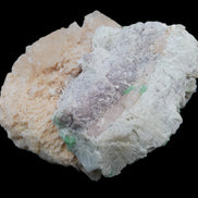 Magnificent Green Tourmaline, Kunzite, Lepidolite plus more specimen 140m 2035g in sunlight - Rocks and Things Store