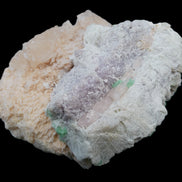 Magnificent Green Tourmaline, Kunzite, Lepidolite plus more specimen 140m 2035g in sunlight - Rocks and Things Store
