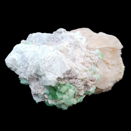 Magnificent Green Tourmaline, Kunzite, Lepidolite plus more specimen 140m 2035g in sunlight - Rocks and Things Store