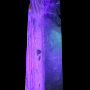 Caribbean Calcite aqua blue obelisk 170mm 539g Rocks and Things Store