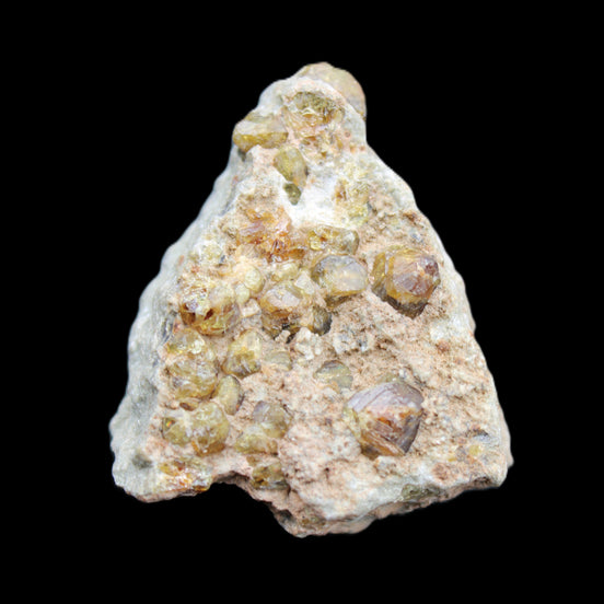 Peridot on matrix 51*33*23mm 77g in sunlight - Rocks and Things Store