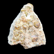 Peridot on matrix 51*33*23mm 77g in sunlight - Rocks and Things Store