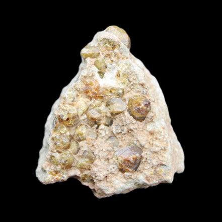 Peridot on matrix 51*33*23mm 77g in sunlight - Rocks and Things Store