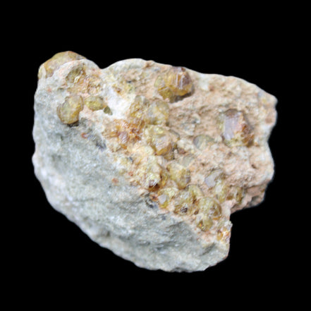 Peridot on matrix 51*33*23mm 77g in sunlight - Rocks and Things Store