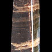 Chocolate Calcite obelisk 120*40*30mm 359g in sunlight - Rocks and Things Store
