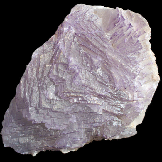 Stepped Clear, Blue and Purple Fluorite cluster 185*135*79mm 1349g in sunlight - Rocks and Things Store