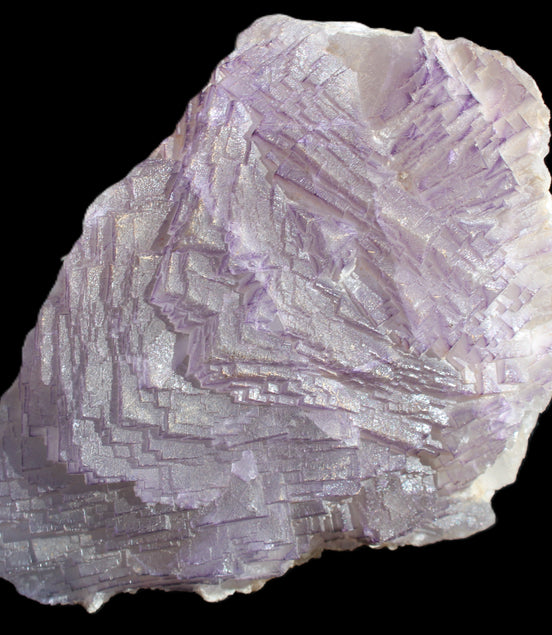 Stepped Clear, Blue and Purple Fluorite cluster 185*135*79mm 1349g in sunlight - Rocks and Things Store