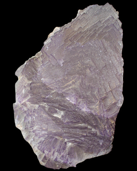 Stepped Clear, Blue and Purple Fluorite cluster 185*135*79mm 1349g in sunlight - Rocks and Things Store
