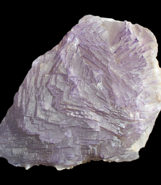 Stepped Clear, Blue and Purple Fluorite cluster 185*135*79mm 1349g in sunlight - Rocks and Things Store