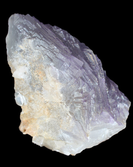 Stepped Clear, Blue and Purple Fluorite cluster 185*135*79mm 1349g in sunlight - Rocks and Things Store