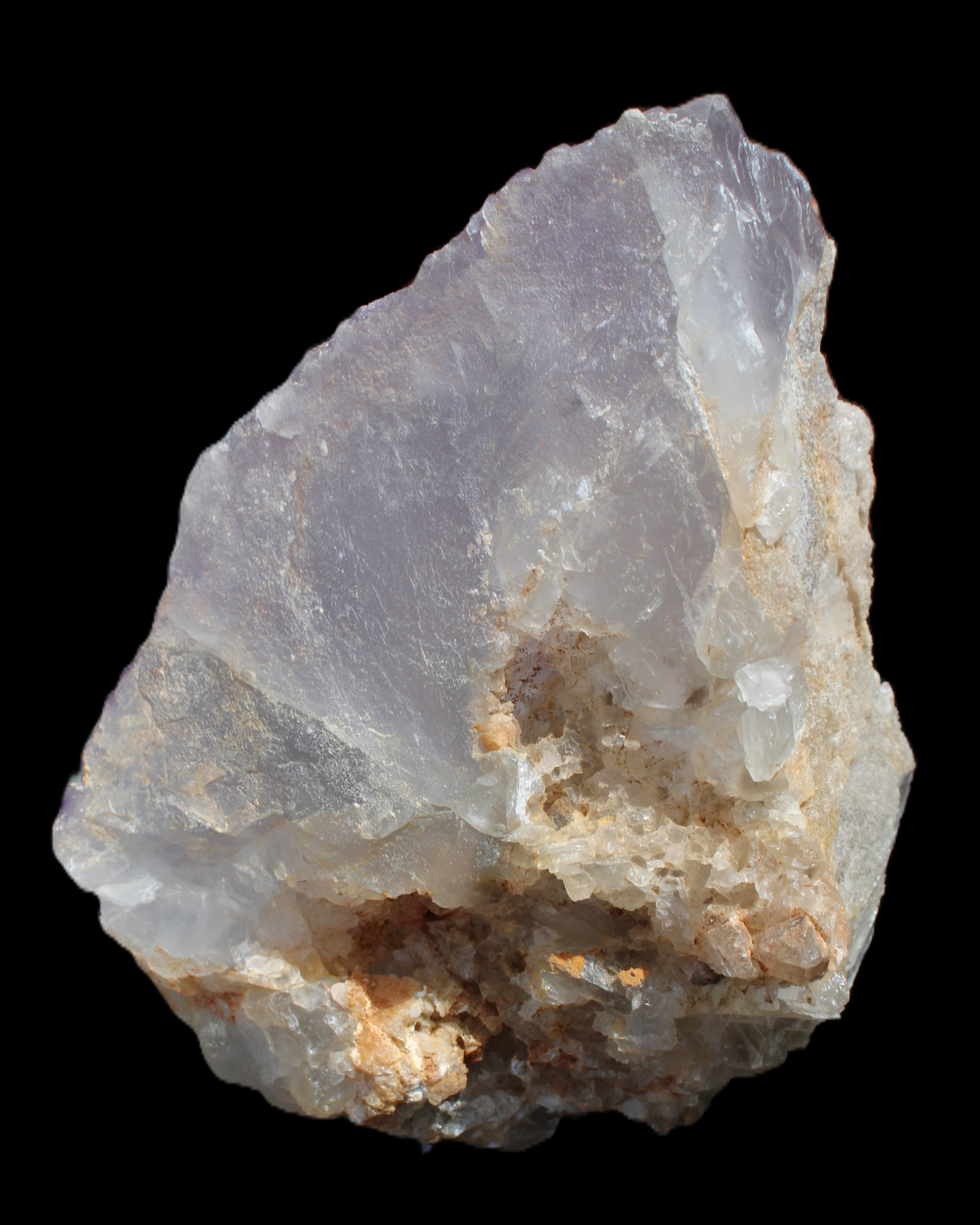 Stepped Clear, Blue and Purple Fluorite cluster 185*135*79mm 1349g in sunlight - Rocks and Things Store