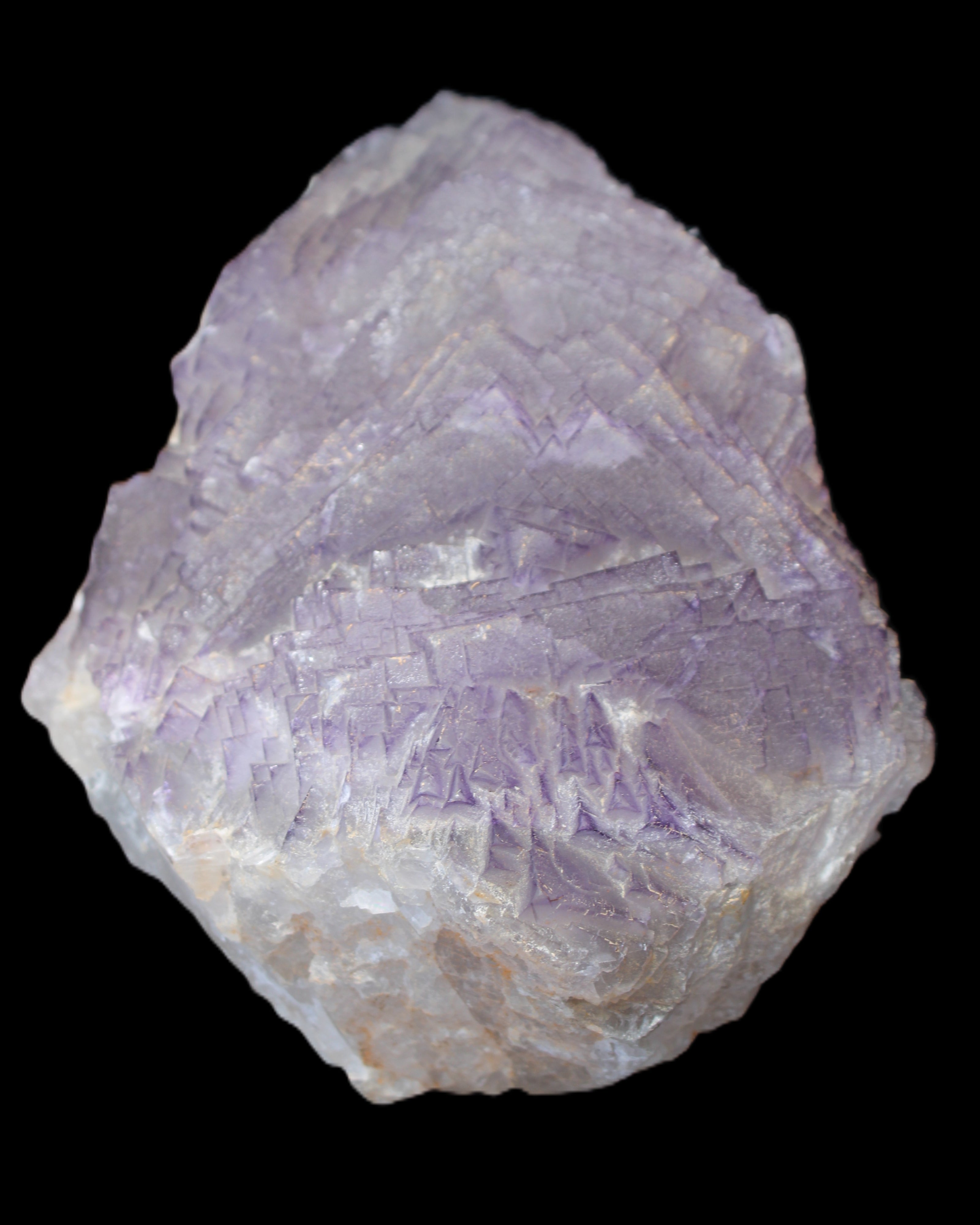Stepped Clear, Blue and Purple Fluorite cluster 185*135*79mm 1349g in sunlight - Rocks and Things Store