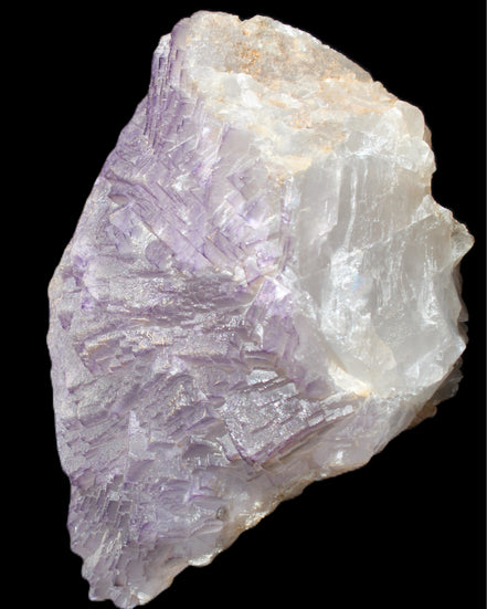 Stepped Clear, Blue and Purple Fluorite cluster 185*135*79mm 1349g in sunlight - Rocks and Things Store