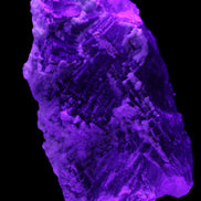 Fluorite snow steppes 137*55*65mm 1080g in UV light - Rocks and Things Store