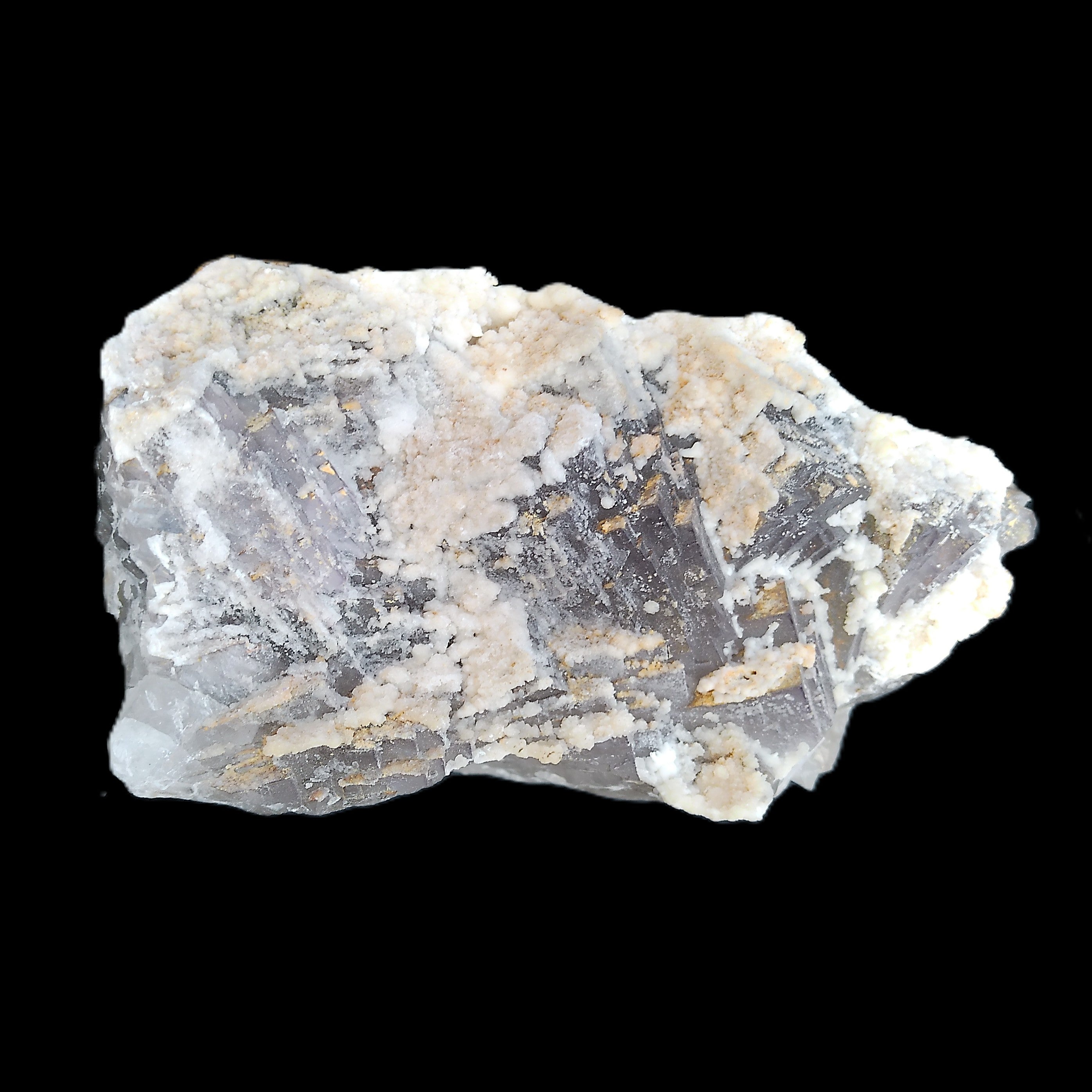 Fluorite snow steppes 137*55*65mm 1080g in sunlight - Rocks and Things Store