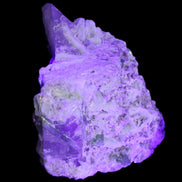 Green and Pink Tourmaline in Lepidolite, Feldspar and Quartz matrix 150*131*60mm 1204g in Flash and UV light - Rocks and Things Store