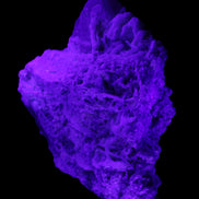 Green and Pink Tourmaline in Lepidolite, Feldspar and Quartz matrix 150*131*60mm 1204g in UV light - Rocks and Things Store