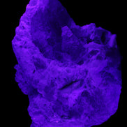 Green and Pink Tourmaline in Lepidolite, Feldspar and Quartz matrix 150*131*60mm 1204g in UV light - Rocks and Things Store