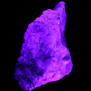 Green and Pink Tourmaline in Lepidolite, Feldspar and Quartz matrix 150*131*60mm 1204g in UV light - Rocks and Things Store