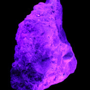 Green and Pink Tourmaline in Lepidolite, Feldspar and Quartz matrix 150*131*60mm 1204g in UV light - Rocks and Things Store