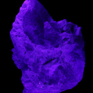 Green and Pink Tourmaline in Lepidolite, Feldspar and Quartz matrix 150*131*60mm 1204g in UV light - Rocks and Things Store