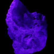 Green and Pink Tourmaline in Lepidolite, Feldspar and Quartz matrix 150*131*60mm 1204g in UV light - Rocks and Things Store