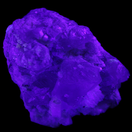 Green and Pink Tourmaline in Lepidolite, Feldspar and Quartz matrix 150*131*60mm 1204g in UV light - Rocks and Things Store