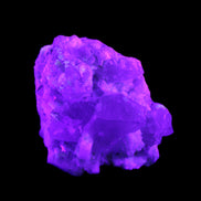 Green and Pink Tourmaline in Lepidolite, Feldspar and Quartz matrix 150*131*60mm 1204g in UV light - Rocks and Things Store